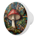 Recherche de champignons boutons et poignées de porte Vintage