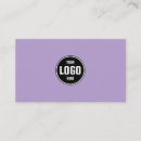 Search for circle logo business cards Simple black and white