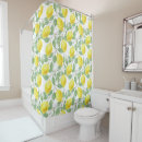 Search for citrus fruit shower curtains Lemonade