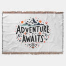Search for adventure awaits blankets Wanderlust
