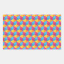 Search for cube pattern stickers Blue