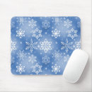 Search for blue snowflake mousepads Elegant