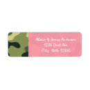Search for camoflauge return address labels Army