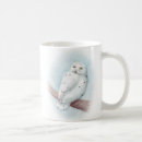 Recherche de hibou neigeux tasses Bleu