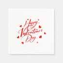 Search for valentines day napkins Happy valentine's day