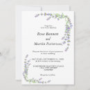 Search for rustic lavender wedding invitations Simple