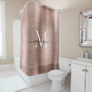 Search for rose gold shower curtains Sparkle
