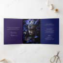 Search for blue masquerade party invitations Chic
