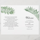 Search for tropical wedding programs Ceremony