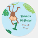 Search for monkey first birthday stickers Safari