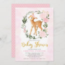 Search for gold foil baby shower invitations Woodland