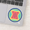Search for black and white paisley stickers Super hero