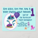 Search for baby shark girl birthday invitations Ocean