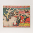 Search for vintage circus puzzles Old fashion