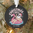 Search for summer santa ornaments July