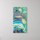 Search for purple and teal canvas prints Blue
