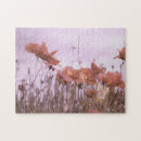 Recherche de coquelicot puzzles Prairie