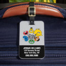 Search for sesame street characters luggage tags Cookie monster