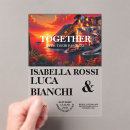 Search for scenery square invitations Couple