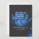 Search for electric blue invitations Black