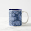 Search for blue paisley pattern mugs Boho