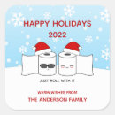 Search for funny toilet stickers Merry christmas