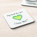 Recherche de valentines day coasters Moderne