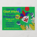 Recherche de de de cirque anniversaire invitations Amusement