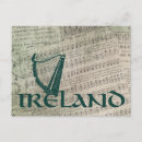 Recherche de harpe cartes postales Irlande