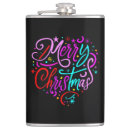 Recherche de noël flasques Typographie
