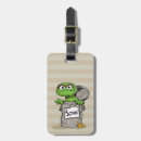 Search for oscar the grouch luggage tags Sesame street