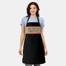 Search for black humor aprons Cool