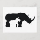 Recherche de rhinoceros cartes postales Animaux
