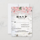 Search for birch rsvp cards Rustic