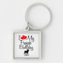 Search for love french bulldog keychains Bulldogs