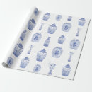 Search for ginger jar wrapping paper White