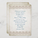 Search for lace border wedding invitations Vintage