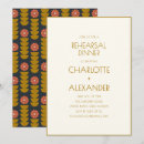 Search for coral rehearsal dinner invitations Trendy