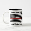 Search for firefighter mugs Thin red line