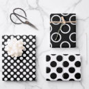 Recherche de polka dots wrapping paper White