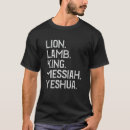 Search for lion and lamb tshirts Bible