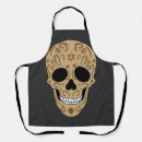 Search for sugar skulls aprons Dia de muertos
