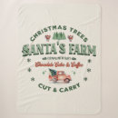 Search for vintage christmas blankets Trees