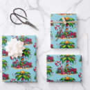 Search for beach scenes wrapping paper Tropical christmas