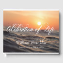 Search for beach guest books Celebration of life