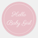 Search for cute newborn stickers Pink