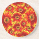 Recherche de marguerite gerbera dessous de verres Marguerie