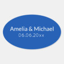 Search for cobalt blue stickers Blue and white