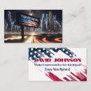 Search for election business cards Patriotic