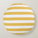 Search for yellow and white striped pillows Wide stripes